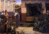 The Flower Market by Sir Lawrence Alma-Tadema